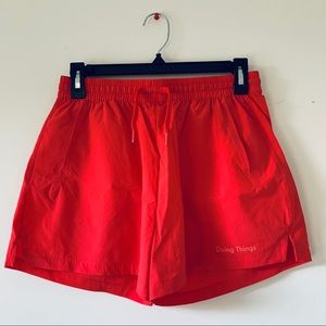 Outdoor Voices Doing Things Shorts Red Small